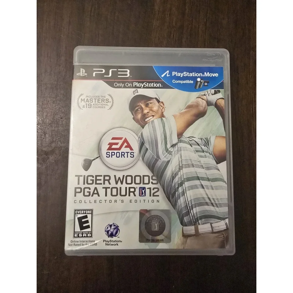 TIGER WOODS PGA TOUR 12 COLLECTOR'S EDITION Sony PlayStation 3 COMPLETE PS3 Golf